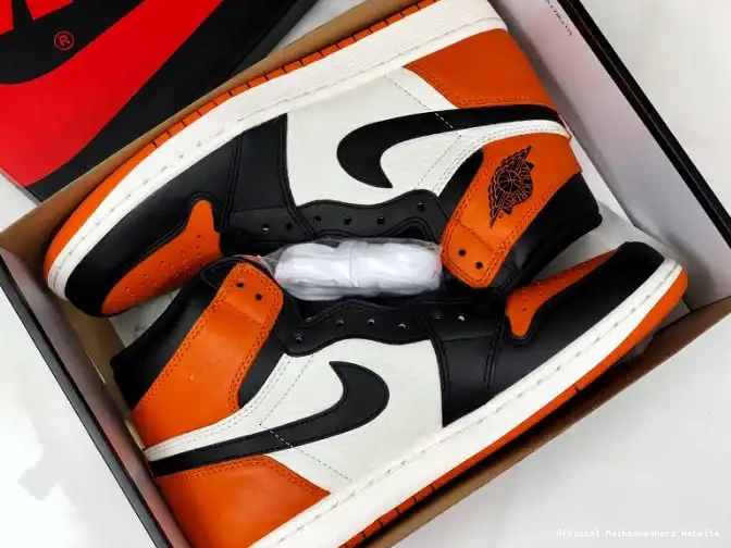 Official Maikesneakers Retro Jordan Shattered Backboard555088-005 OG 1 High Air 0510